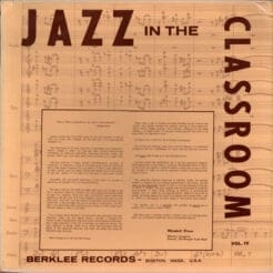 Jazz In The Classroom - Vol. IV (Jazz) on Berklee Records (1960) [Vinyl] (LP)