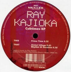 Ray Kajioka - Clubtimes EP (Electronic) [Techno, Tech House] on Müller Records (2001) [Vinyl] (12")