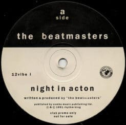 The Beatmasters - Night In Acton (Electronic, Reggae) [Dub] on Rhythm King (1991) [Vinyl] (12")