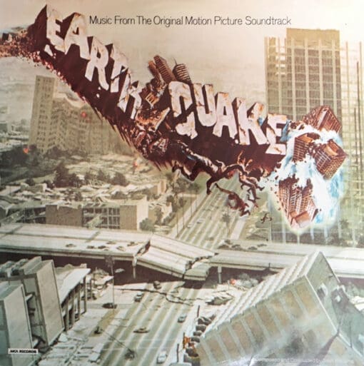 John Williams - Earthquake (Music From The Original Motion Picture Soundtrack) (Stage & Screen) [Soundtrack, Score] on MCA Records (1974) [Vinyl] (LP)