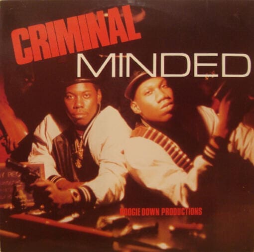 Boogie Down Productions - Criminal Minded (Hip Hop) [Conscious] on B-Boy Records, M.I.L. Multimedia (1997) [Vinyl] (LP)