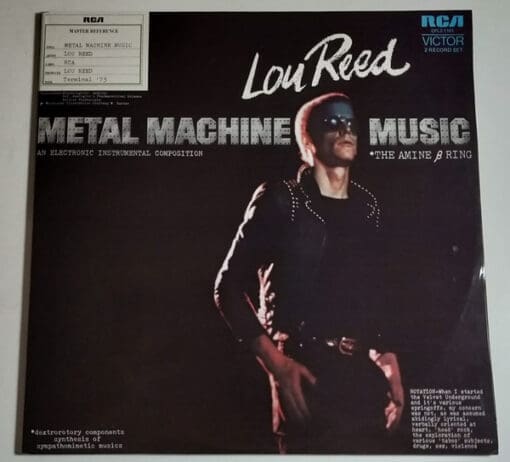 Lou Reed - Metal Machine Music (The Amine β Ring) (Electronic) [Noise, Drone, Experimental] on RCA, RCA Victor (1975) [Vinyl] (LP)