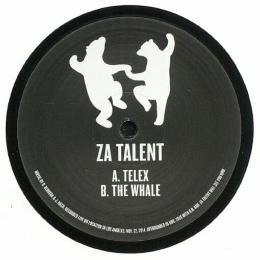 Za Talent - Za Talent (Electronic) [Leftfield, Electro, IDM] on Animals Dancing (2018) [Vinyl] (12")