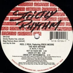 Reel 2 Real, Erick Morillo - The New Anthem (Electronic) [House] on Strictly Rhythm (1992) [Vinyl] (12")