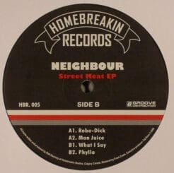 Neighbour - Street Meat EP (Electronic) [House, Breaks, Trip Hop, Big Beat, Disco] on Home Breakin Records (2008) [Vinyl] (12")