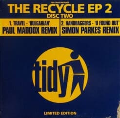 Travel, The Handbaggers - The Recycle EP 2 (Electronic) [Hard House] on Tidy Trax (2003) [Vinyl] (10")