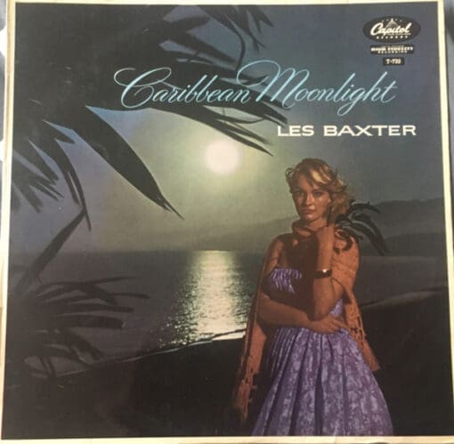 Les Baxter - Caribbean Moonlight (Jazz, Pop) [Easy Listening, Space-Age, Big Band, Exotica] on Capitol Records (1957) [Vinyl] (LP)