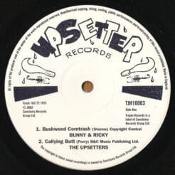 Bunny & Ricky, Lee Perry, The Upsetters - Bushweed Corntrash / Callying Butt / Stay Dread (Reggae) [Reggae, Dub] on Upsetter , Trojan Records (2002) [Vinyl] (10")