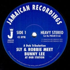 Sly & Robbie, Bunny Lee - At Dub Station (Electronic, Reggae) [Dub] on Jamaican Recordings (2002) [Vinyl] (10")