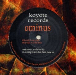 Ominus - Tribalistic / Sunimo (Electronic) [Goa Trance] on Koyote Records (1997) [Vinyl] (12")