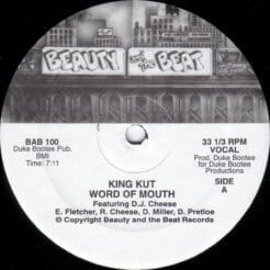 Word Of Mouth , DJ Cheese - King Kut (Hip Hop) [Cut-up/DJ] on Beauty And The Beat Records (2007) [Vinyl] (12")