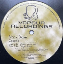 Black Dove - Capsule (Electronic) [Progressive House] on Vapour Recordings (2000) [Vinyl] (12")