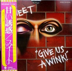 The Sweet - Give Us A Wink = 甘い誘惑 (Rock) [Glam, Pop Rock] on Capitol Records (1976) [Vinyl] (LP)