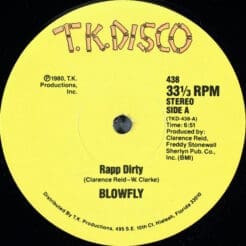 Blowfly - Rapp Dirty (Hip Hop, Funk / Soul) [Disco, Pop Rap] on T.K. Disco (1980) [Vinyl] (12")