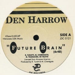 Den Harrow - Future Brain (Electronic) [Italo-Disco] on JDC Records (1991) [Vinyl] (12")