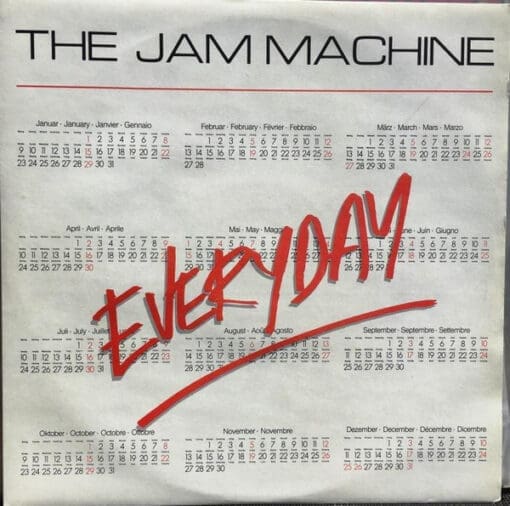 The Jam Machine - Everyday (Electronic) [Italo House] on Possum Records (1989) [Vinyl] (12")