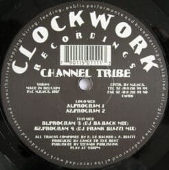 Channel Tribe - Program (Electronic) [Tribal, Techno] on Clockwork Recordings (1997) [Vinyl] (12")