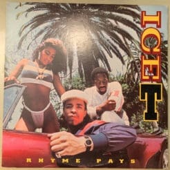 Ice-T - Rhyme Pays (Hip Hop) [Gangsta] on Sire (1987) [Vinyl] (LP)