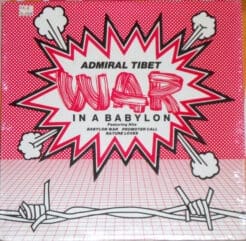 Admiral Tibet - War In A Babylon (Reggae) [Reggae] on Real Authentic Sound (1987) [Vinyl] (LP)