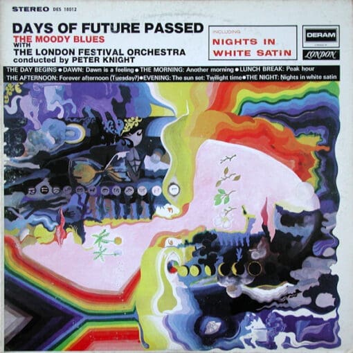 The Moody Blues - Days Of Future Passed (Rock) [Psychedelic Rock, Prog Rock, Symphonic Rock] on Deram (1969) [Vinyl] (LP)