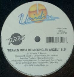 Tavares - Heaven Must Be Missing An Angel / More Than A Woman (Funk / Soul) [Disco] on Unidisc (1994) [Vinyl] (12")