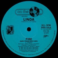 Linda Imperial - Fire (Electronic) [Hi NRG] on On The Spot, NRS (1987) [Vinyl] (12")