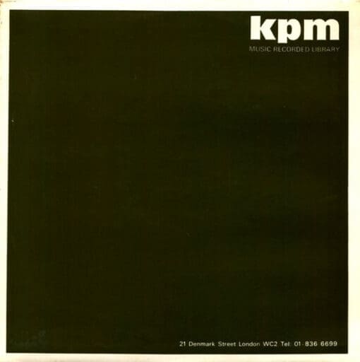 Andy Clark, John Devereaux - Jingles And Programme Cues Volume 2 (Jazz, Rock, Funk / Soul, Pop, Classical, Stage & Screen) on KPM Music, KPM 1000 Series (1980) [Vinyl] (LP)