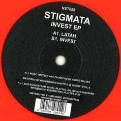 Stigmata - Invest EP (Electronic) [Techno] on Nachtstrom Schallplatten (2012) [Vinyl] (10")