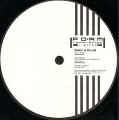 Schall & Rauch - We're Back (Electronic) [Techno] on Form Recordings (2001) [Vinyl] (10")