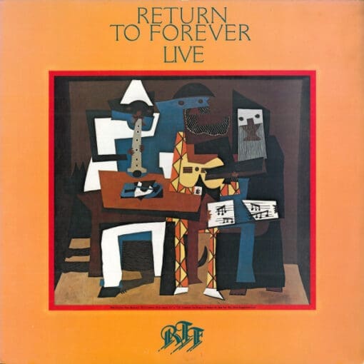 Return To Forever - Live (Jazz) [Fusion, Jazz-Rock] on CBS/Sony (1979) [Vinyl] (LP)