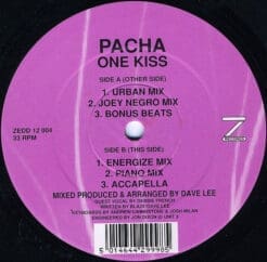 Pacha - One Kiss (Electronic) [House, Garage House, Hardcore, Techno] on Z Records (1991) [Vinyl] (12")