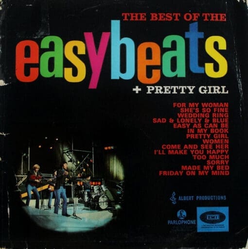 The Easybeats - The Best Of The Easybeats + Pretty Girl (Rock) [Mod, Psychedelic Rock, Classic Rock] on Parlophone, Albert Productions (1971) [Vinyl] (LP)