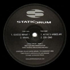 Static Drum - Part 1 (Electronic) [Techno, Minimal] on Static Drum (2005) [Vinyl] (12")