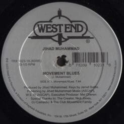 Jihad Muhammad, Jerome Pinder - Movement Blues / Breath (Electronic) [House, Deep House] on West End Records, West End Tracks (2004) [Vinyl] (12")