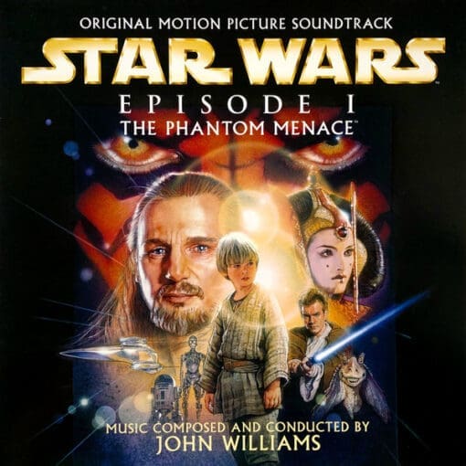 John Williams - Star Wars - Episode I: The Phantom Menace (Original Motion Picture Soundtrack) (Classical, Stage & Screen) [Soundtrack, Contemporary] on Sony Classical (1999) [Vinyl] (LP)