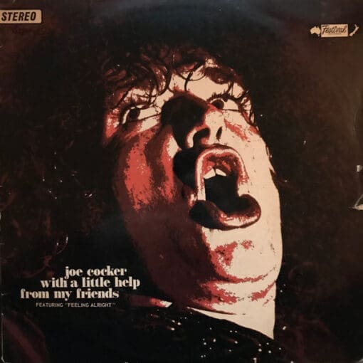 Joe Cocker - With A Little Help From My Friends (Rock) [Psychedelic Rock, Classic Rock] on Festival Records (1969) [Vinyl] (LP)