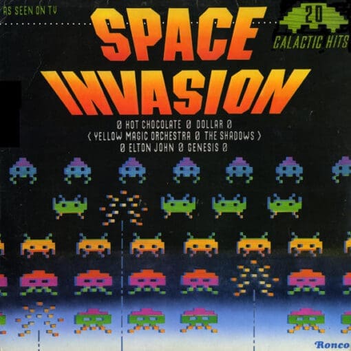 Various - Space Invasion (Electronic, Rock, Pop) [New Wave, Soft Rock, Disco, Synth-pop, Italo-Disco, Psychedelic Rock, Space Rock, Hard Rock, Prog Rock] on Ronco (1980) [Vinyl] (LP)