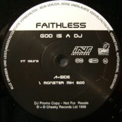 Faithless - God Is A DJ (Electronic) [Trance, Euro House, Progressive Trance] on Cheeky Records, Intercord (1998) [Vinyl] (12")