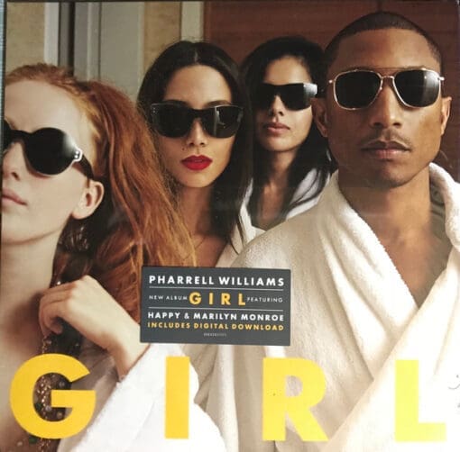 Pharrell Williams - G I R L (Electronic, Funk / Soul) [Contemporary R&B] on Columbia, Sony Music (2014) [Vinyl] (LP)