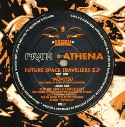 Prana, Athena - Future Space Travellers E.P (Electronic) [Goa Trance] on Matsuri Productions (1995) [Vinyl] (12")