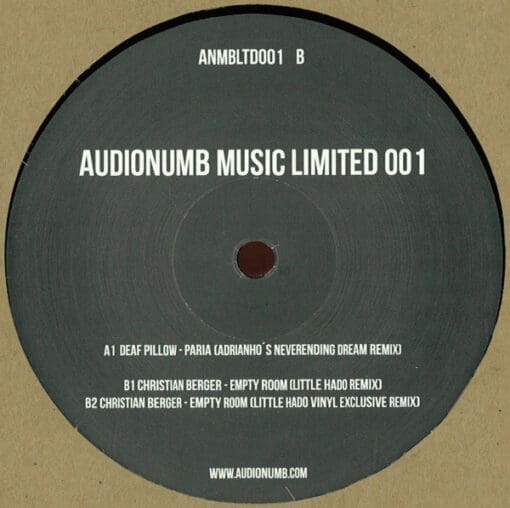 Various - Audionumb Music Limited 001 (Electronic) [House, Minimal, Deep House] on Audionumb Music Limited (2014) [Vinyl] (12")