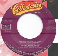 Commodores - Three Times A Lady (Funk / Soul) [Soul] on Collectables [Vinyl] (7")