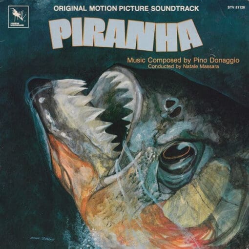 Pino Donaggio - Piranha (Original Motion Picture Soundtrack) (Electronic, Stage & Screen) [Soundtrack, Modern Classical, Score] on Varèse Sarabande (1979) [Vinyl] (LP)