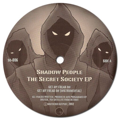 Shadow People - The Secret Society EP (Electronic) [Electro] on Southern Outpost (2002) [Vinyl] (12")