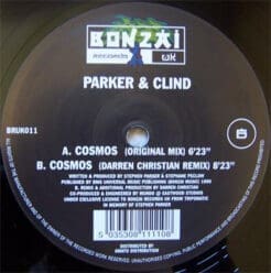 Parker & Clind - Cosmos (Electronic) [Trance, Progressive Trance] on Bonzai Records UK (2000) [Vinyl] (12")