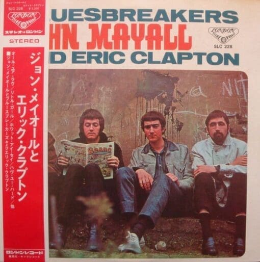 John Mayall, Eric Clapton - Blues Breakers (Rock, Blues) [Blues Rock, Electric Blues, Chicago Blues, Harmonica Blues] on London Records (1974) [Vinyl] (LP)