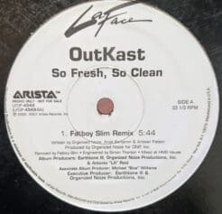 OutKast - So Fresh, So Clean (Fatboy Slim Remix) (Hip Hop) on LaFace Records (2001) [Vinyl] (12")